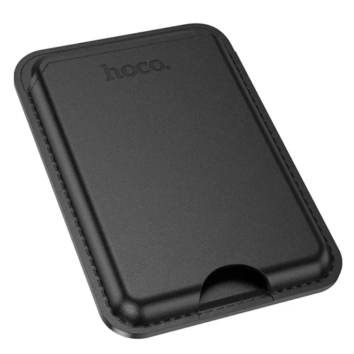 Hoco Leather Magnetic Card Pocket Slim Wallet (DLB01) by techplus