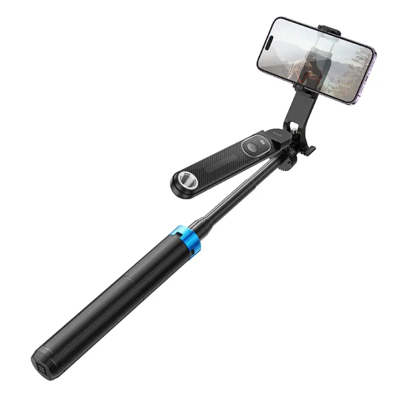 Hoco Premium Bluetooth Selfie Stick 1.75m Quadpod Stand (K22) by techplus