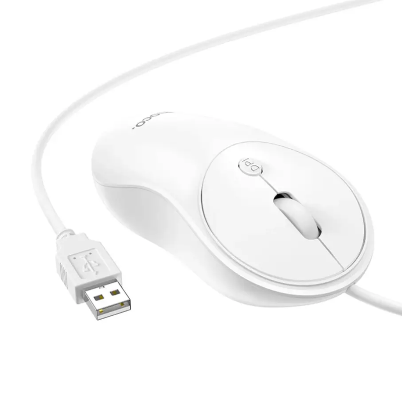 Hoco Wired USB Mouse Ergonomic (GM13) by techplus