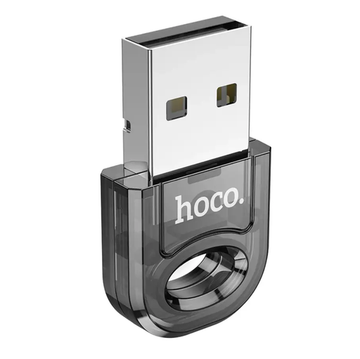 Hoco USB Bluetooth Receiver Adaptor Wireless Dongle (UA28) by techplus