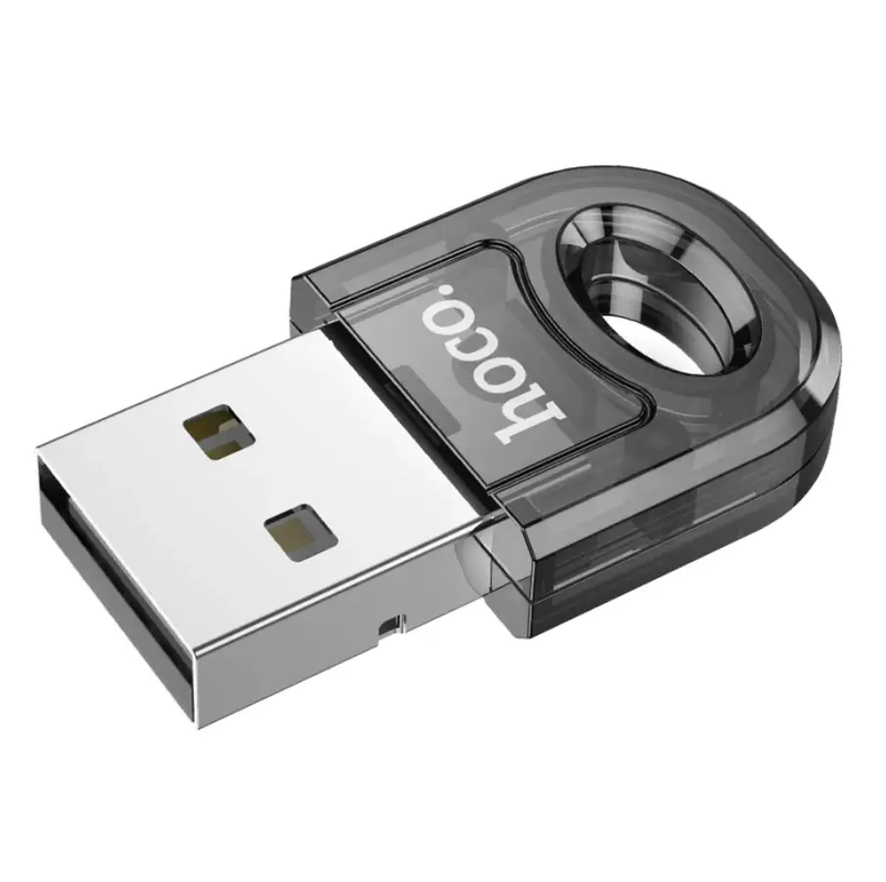 Hoco USB Bluetooth Receiver Adaptor Wireless Dongle (UA28) by techplus