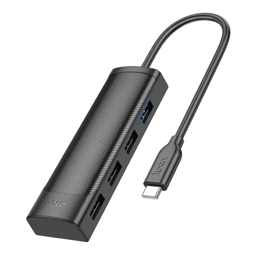 Hoco USB-C to USB-A 4 in 1 USB Expansion Hub 5Gbps (HB41) by techplus