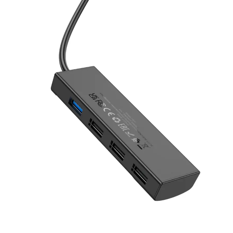 Hoco USB-C to USB-A 4 in 1 USB Expansion Hub 5Gbps (HB41) by techplus