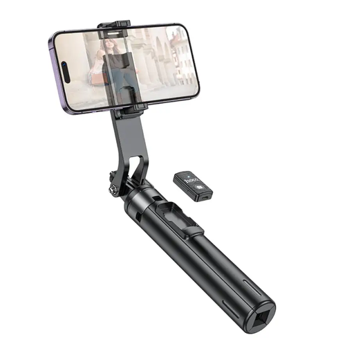 Hoco Premium 2 in 1 Selfie Stick With 1.37m QuadPod (K21) by techplus