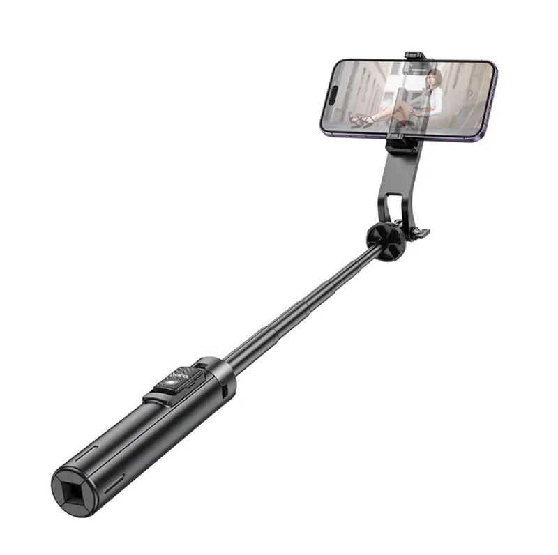 Hoco Premium 2 in 1 Selfie Stick With 1.37m QuadPod (K21) by techplus