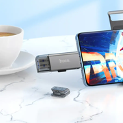 Hoco USB 3.0 Memory Card Reader USB-A USB-C Dual Plug (HB39) by techplus