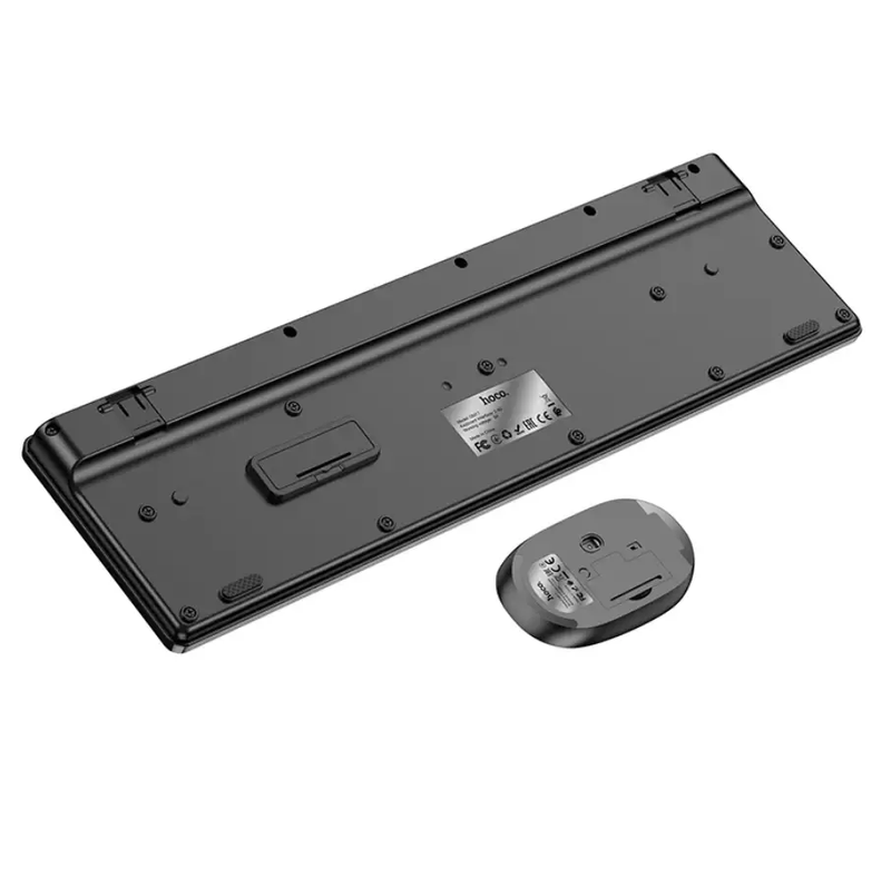Hoco Wireless Keyboard Mouse Combo With USB Receiver (GM17) by techplus