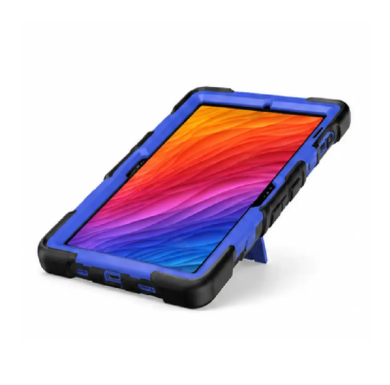 Samsung Galaxy Tab S10 Lite Rugged Shockproof Case with Kickstand (Blue) by techplus