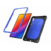 Samsung Galaxy Tab S10 FE Rugged Shockproof Case with Kickstand (Blue) by techplus
