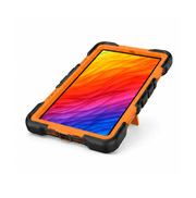 Samsung Galaxy Tab A9 Rugged Shockproof Case with Kickstand (Orange) by techplus