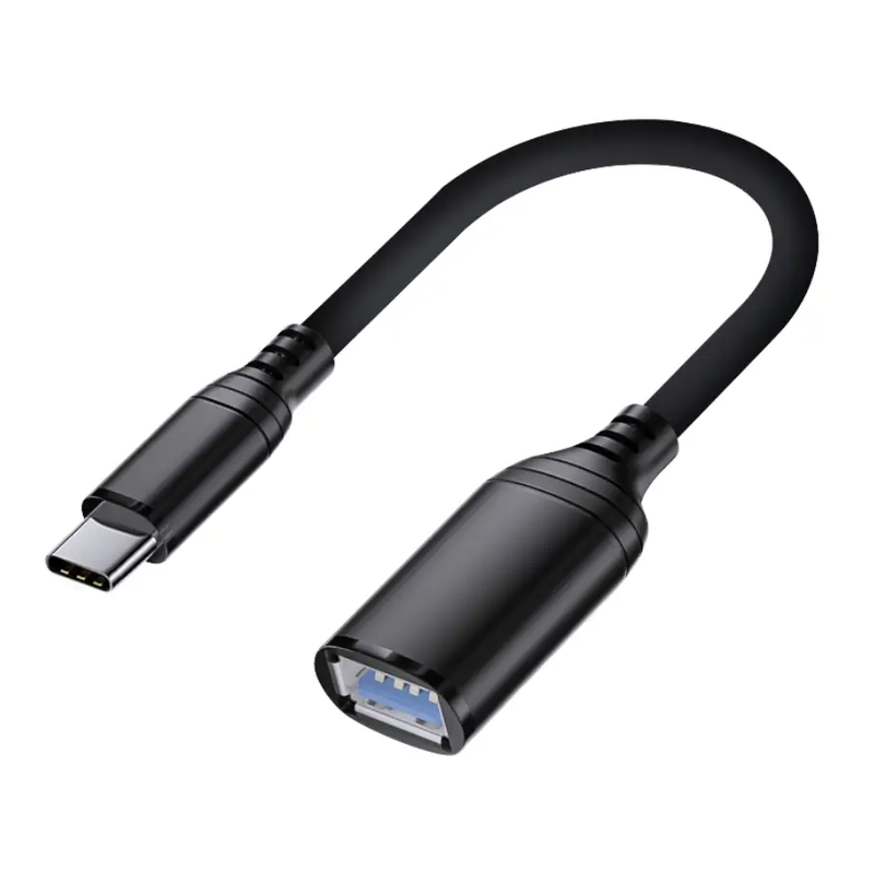 OTG Type-C USB 3.1 Male to USB 3.0 Female Adapter Cable by techplus
