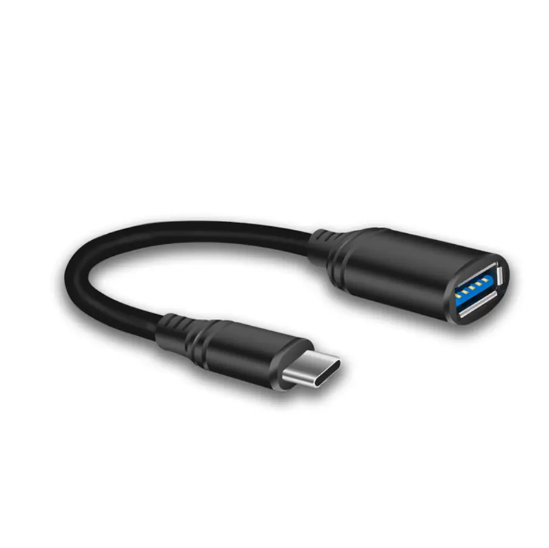 OTG Type-C USB 3.1 Male to USB 3.0 Female Adapter Cable by techplus