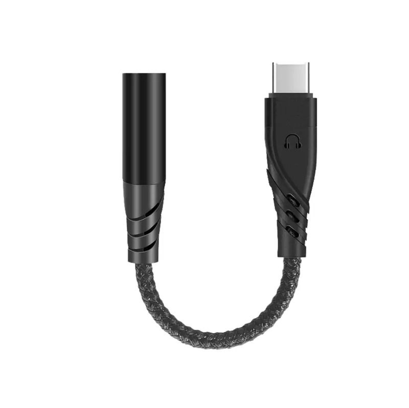 USB-C to 3.5mm Headphone Jack Adapter AUX Audio Cable for Car & iPhone by techplus
