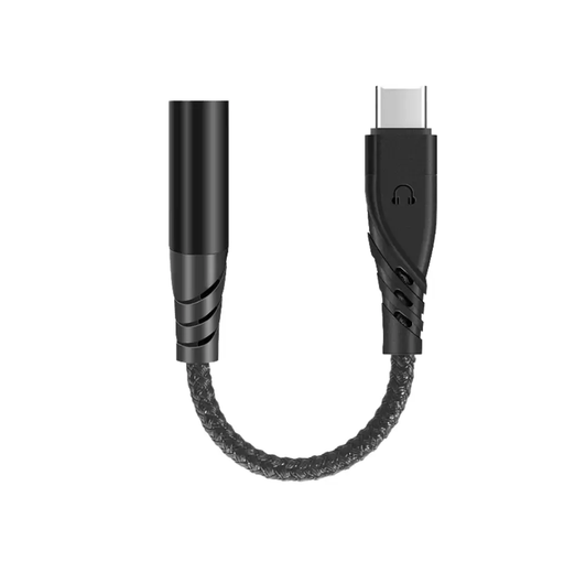 USB-C to 3.5mm Headphone Jack Adapter AUX Audio Cable for Car & iPhone by techplus