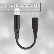 USB-C to 3.5mm Headphone Jack Adapter AUX Audio Cable for Car & iPhone by techplus