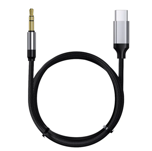 Type-C to 3.5mm Audio Conversion Cable for Huawei, Apple Car Headsets & AUX Audio by techplus
