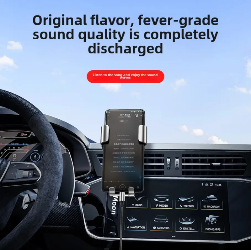 Type-C to 3.5mm Audio Conversion Cable for Huawei, Apple Car Headsets & AUX Audio by techplus
