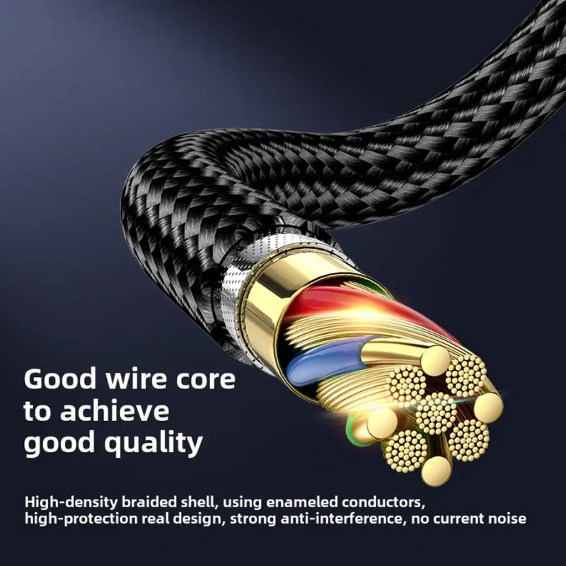 Type-C to 3.5mm Audio Conversion Cable for Huawei, Apple Car Headsets & AUX Audio by techplus