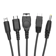 techplus 5 In 1 USB Charging Cable For Nintendo 3DS DS Lite DSi Wii U GBA SP PSP 5 In 1 USB Charging Cable For Nintendo Consoles
