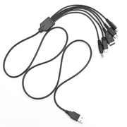 techplus 5 In 1 USB Charging Cable For Nintendo 3DS DS Lite DSi Wii U GBA SP PSP 5 In 1 USB Charging Cable For Nintendo Consoles