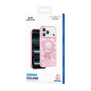 techplus Keephone Iceland Glitter Case for iPhone 17 Pro MagSafe with 3D Diamond Shell Keephone Iceland Glitter Case for iPhone 17 Pro