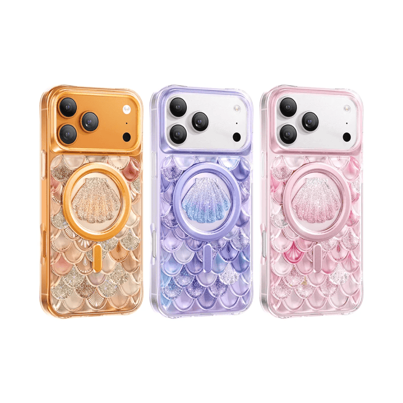 techplus Keephone Iceland Glitter MagSafe Case for iPhone 17 Pro Max 3D Diamond Keephone Iceland Glitter Case For iPhone 17 Pro Max