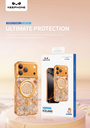 techplus Keephone Iceland Glitter Case for iPhone 18 Pro Max | 3D Diamond Shell MagSafe Case Keephone Iceland Glitter Case for iPhone 18 Pro Max | 3D Diamond Shell MagSafe Case