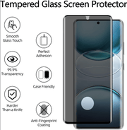 techplus Samsung Galaxy S21 Ultra Privacy Screen Protector 2 Pack 9H Anti Spy Samsung Galaxy S21 Ultra Privacy Screen Protector Pack