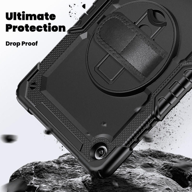 techplus Samsung Galaxy Tab A11+ Plus 11-inch Heavy Duty Rugged Shockproof Silicone Case With Front Screen Protector Samsung Galaxy Tab A11+ Plus 11-inch Heavy Duty Rugged Shockproof Silicone Case With Front Screen Protector