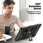 techplus Samsung Galaxy Tab A11+ Plus 11-inch Heavy Duty Rugged Shockproof Silicone Case With Front Screen Protector Samsung Galaxy Tab A11+ Plus 11-inch Heavy Duty Rugged Shockproof Silicone Case With Front Screen Protector