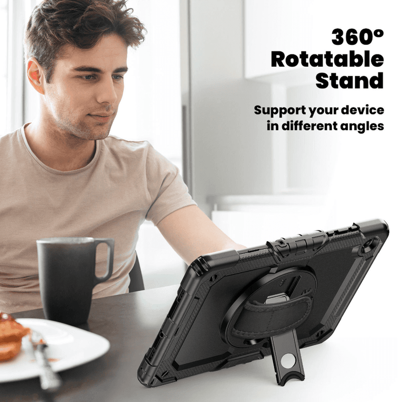 techplus Samsung Galaxy Tab A11 8.7-inch Heavy Duty Rugged Shockproof Silicone Case With Front Screen Protector Samsung Galaxy Tab A11 8.7-inch Heavy Duty Rugged Shockproof Silicone Case With Front Screen Protector