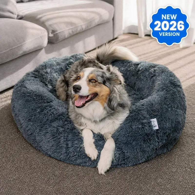 The Brooklyn Dog Beds Brooklyn® Deep Sleep Pet Bed Brooklyn Deep Sleep Calming Donut Dog Bed