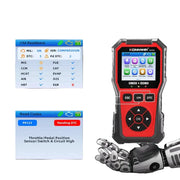 Car Diagnostic Scanner with Battery Test, Fault Code Reader & Real-Time Data Display by Habicare