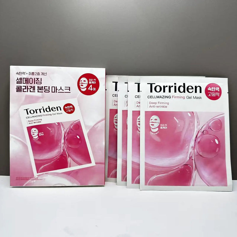 Torriden Cellmazing Firming Gel Mask and Neck Mask 4 Pack by Poppy Gifts