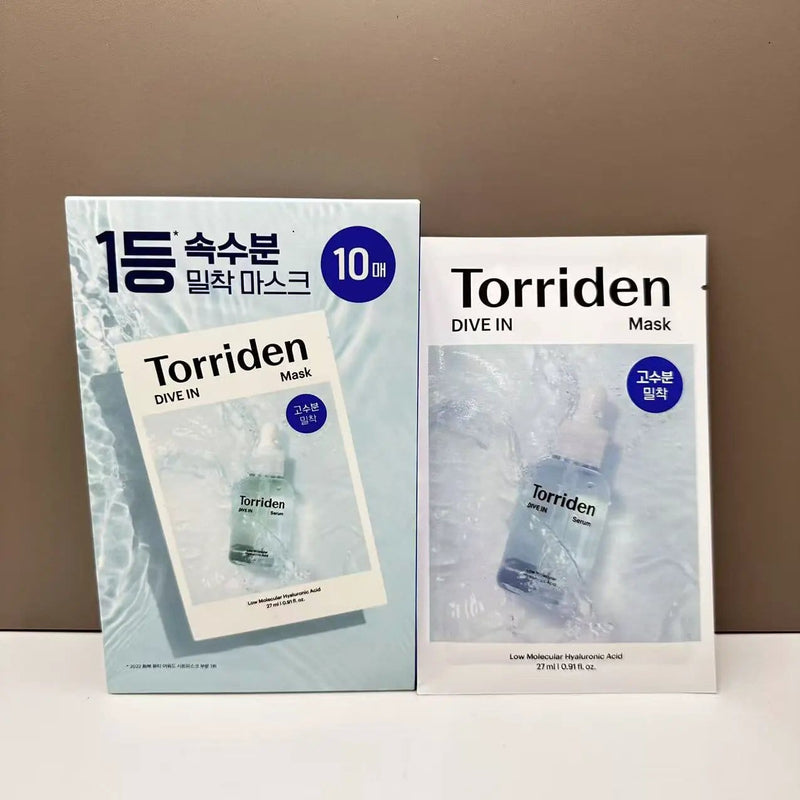 Torriden DIVE-IN Low Molecular Hyaluronic Acid Mask 10 Pack by Poppy Gifts