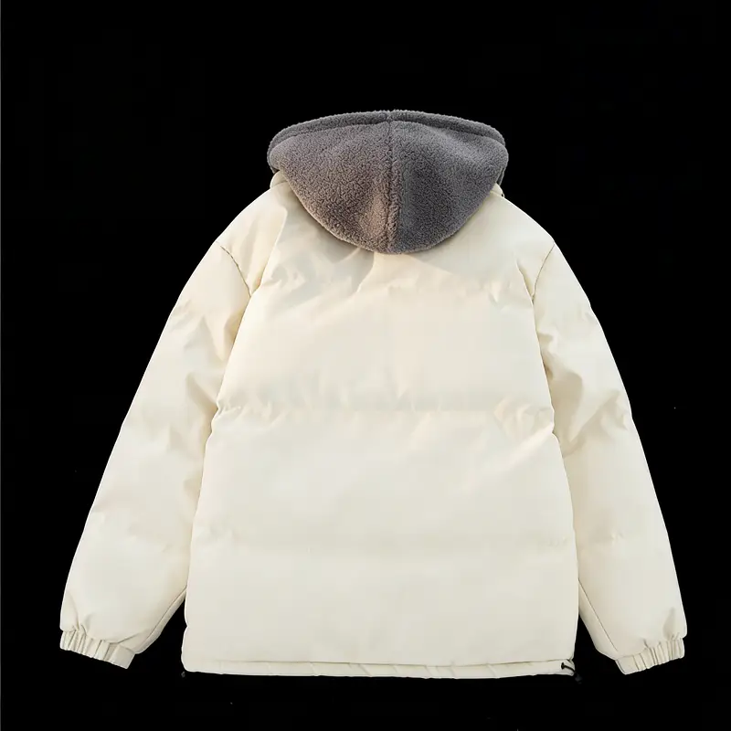 Men's Winter Jacket White S - 4XL by dealonline.co.nz