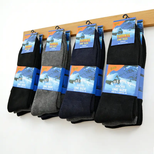 (12 Pairs) Warm Winter Thermal Socks Size 6-11 by dealonline.co.nz