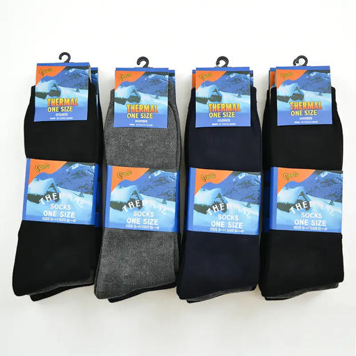 (12 Pairs) Warm Winter Thermal Socks Size 6-11 by dealonline.co.nz