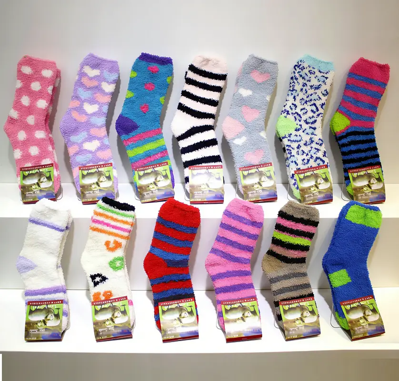 WHOLESALE - (60 Pairs) Soft & Warm Fleece Socks by dealonline.co.nz