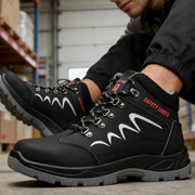 Work Safety Shoes Breathable Steel Cap Industrial Lightweight Construction by dealonline.co.nz