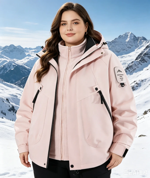 Unisex 3-in-1 Detachable Outdoor Jacket Waterproof Windproof Mountain Coat by dealonline.co.nz