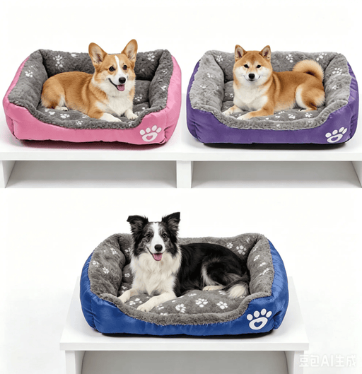 dealonline.co.nz dealonline.co.nz 80cm Colourful Calming Dog Bed Warming Washable XL 80cm Colourful Calming Dog Bed Warming Washable XL