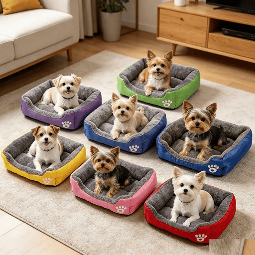 dealonline.co.nz dealonline.co.nz 54cm Colourful Calming Dog Bed Warming Washable M 54cm Colourful Calming Dog Bed Warming Washable M