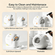 Automatic Self-Cleaning Smart Cat Litter Box by dealonline.co.nz