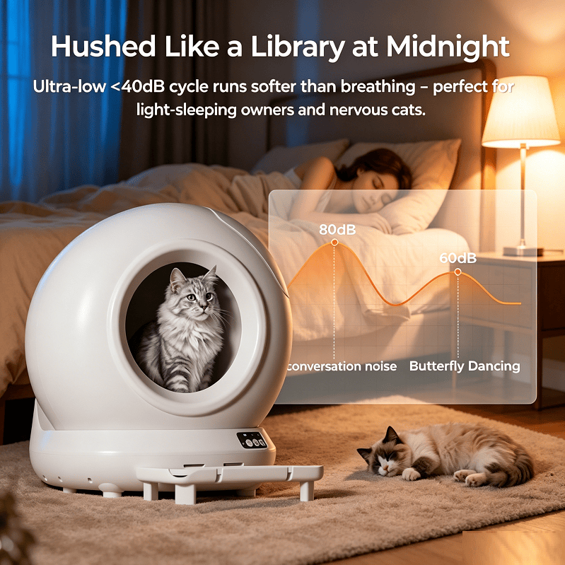 Automatic Self-Cleaning Smart Cat Litter Box by dealonline.co.nz