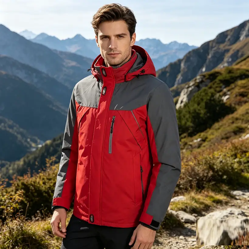 Thermal Mountain Waterproof Fleece Ski Jacket Windproof Rain Jacket by dealonline.co.nz