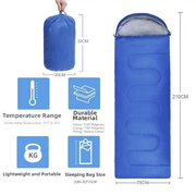 Ecotrek Ultralight Waterproof Camping Sleeping Bag — Thickened Warm Outdoor JH69501 by ECOTREK