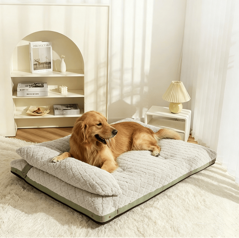 120cm Sponge Firm Dog Bed Pet Mattress Warm Thick Washable XL by dealonline.co.nz