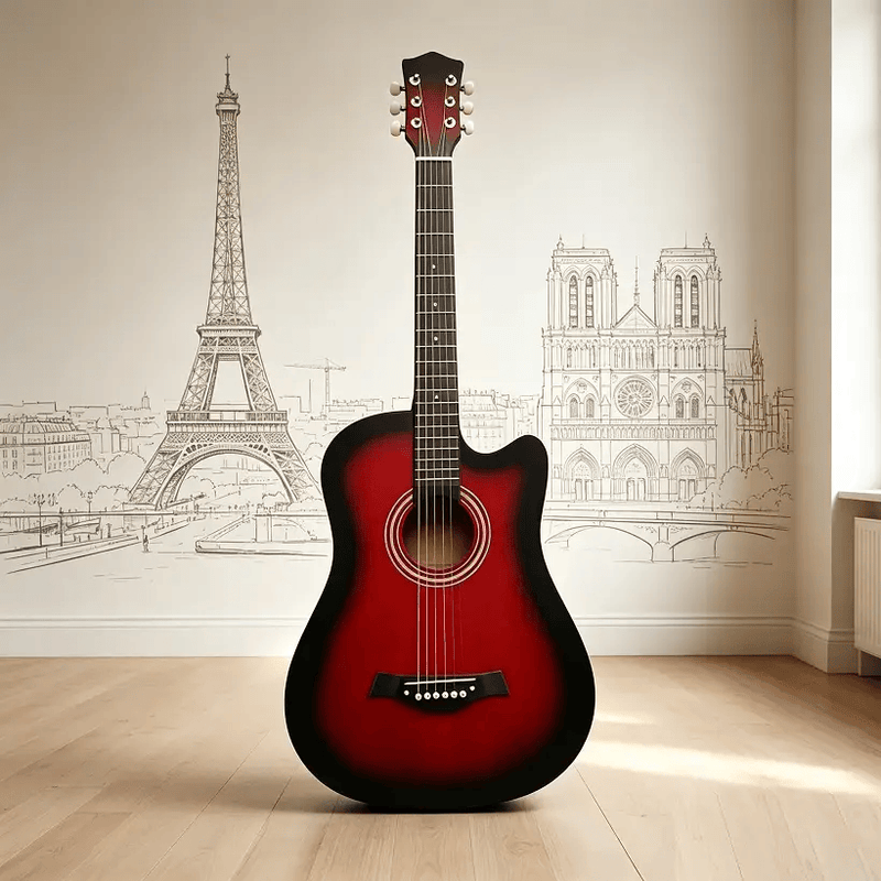 dealonline.co.nz dealonlinenz Brand New 38" Wooden Acoustic Guitar Brand New 38" Wooden Acoustic Guitar