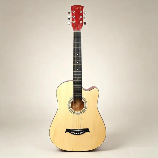 dealonline.co.nz dealonlinenz WOOD PATTERN 38" Wooden Acoustic Guitar Wood Pattern 38 Inch Full Size Acoustic Guitar